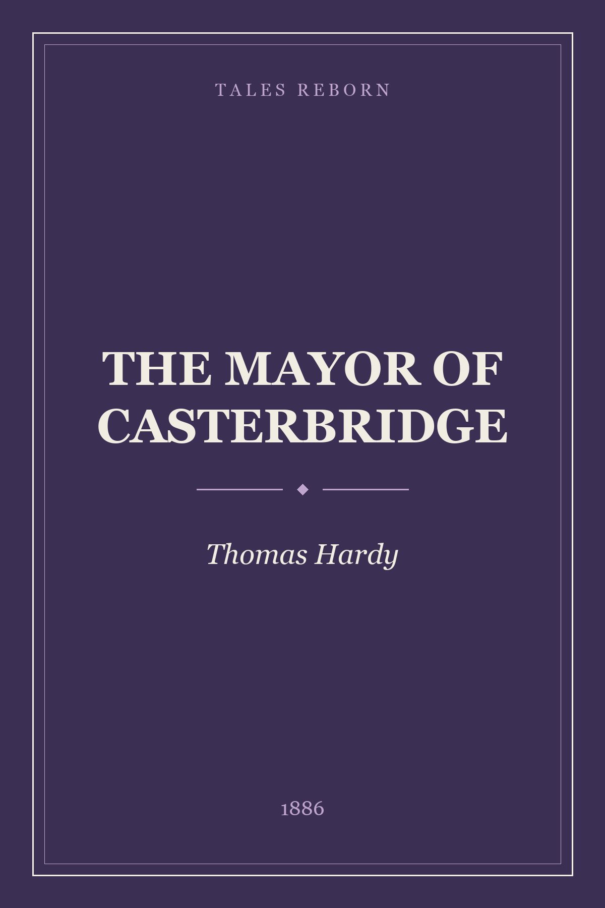 The Mayor of Casterbridge cover